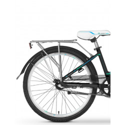 Rower młodzieżowy TABOU QUEEN 24 NEXUS czarny / miętowy 2024