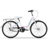 Rower młodzieżowy TABOU QUEEN 24 NEXUS biały / różowy 2024