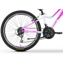 Rower młodzieżowy TABOU TOPSHE 24 1.0 różowy / biały 2024
