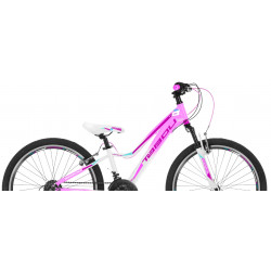 Rower młodzieżowy TABOU TOPSHE 24 1.0 różowy / biały 2024