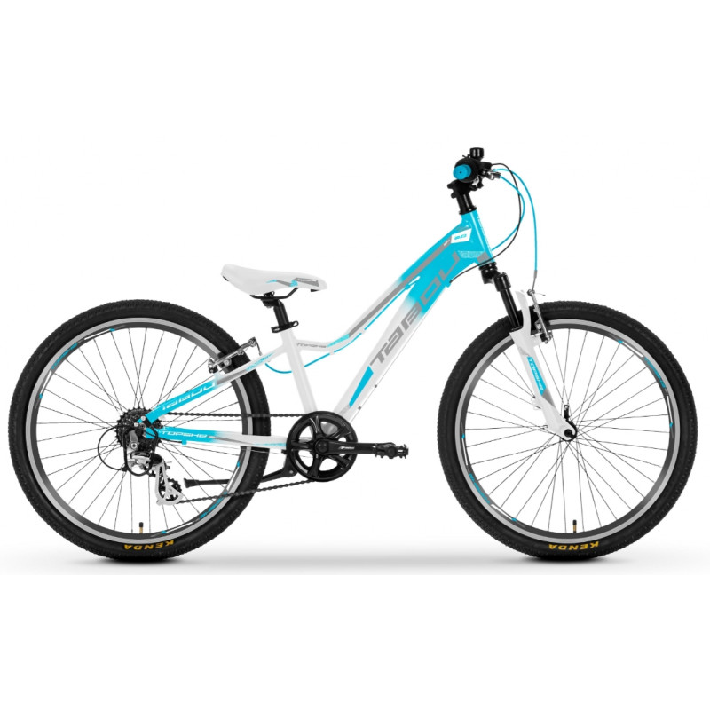 Rower młodzieżowy TABOU TOPSHE 24 2.0 niebieski / biały 2024