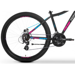 Rower młodzieżowy TABOU VENOM 3.0 W koła 27,5 czarny / różowy 2024