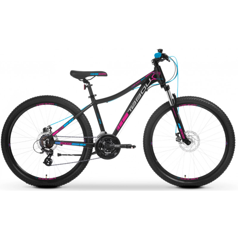 Rower młodzieżowy TABOU VENOM 3.0 W koła 27,5 czarny / różowy 2024