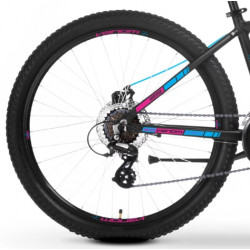 Rower młodzieżowy TABOU VENOM 3.0 W koła 27,5 czarny / różowy 2024