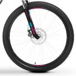 Rower młodzieżowy TABOU VENOM 3.0 W koła 27,5 czarny / różowy 2024