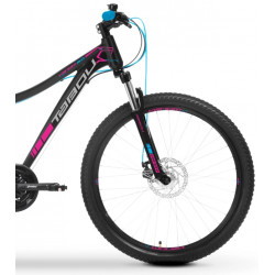 Rower młodzieżowy TABOU VENOM 3.0 W koła 27,5 czarny / różowy 2024