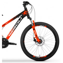 Rower młodzieżowy TABOU BADBOY 24 1.0 pomarańczowy / czarny 2024