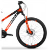 Rower młodzieżowy TABOU BADBOY 24 1.0 pomarańczowy / czarny 2024