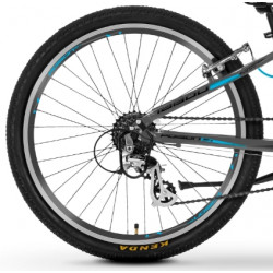 TABOU 24 POISON 2.0 koła 24" steel / blue 2024