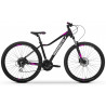 Rower MTB damski TABOU WIZZ 27.5 2.0 (ACERA) czarny / purpurowy 2024