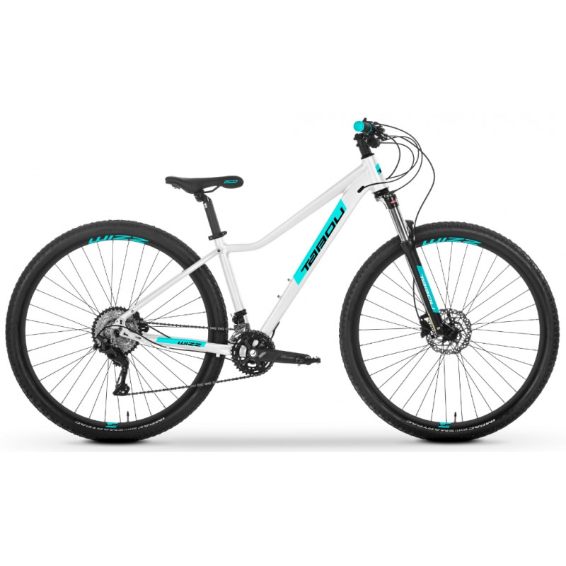 Rower MTB TABOU 29 WIZZ 5.0 (20s DEORE) biały / turkusowy