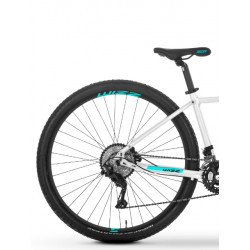 Rower MTB TABOU 29 WIZZ 5.0 (20s DEORE) biały / turkusowy