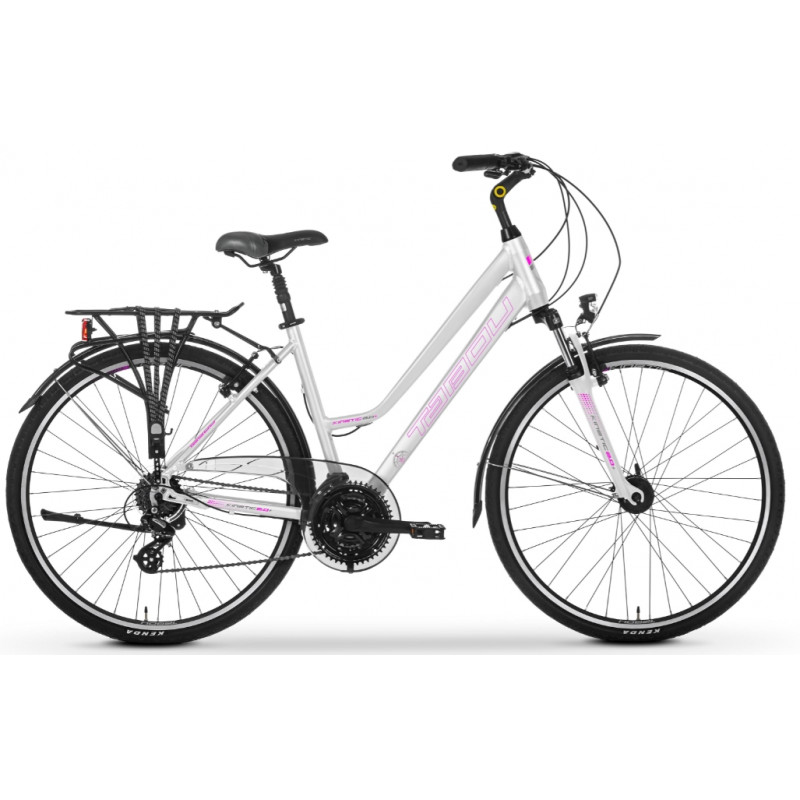 Rower trekkingowy TABOU KINETIC 2.0 PLUS W biały / różowy 2024