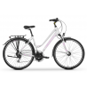 Rower trekkingowy damski TABOU KINETIC 3.0 W biały / rubinowy 2024