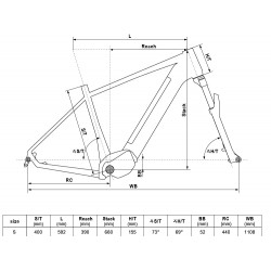 Kellys Tayen R90 SH 27.5" 725Wh