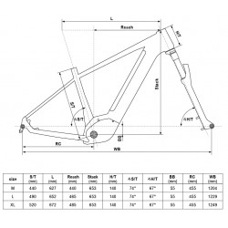 Kellys Tygon R50 P Steel Blue 29" 725Wh