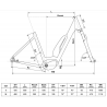 Rower elektryczny KELLYS Estima 40 SH Biały 28" 504Wh 2024