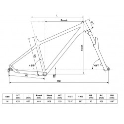 Rower górski Kellys Gibon 50 koła 27.5" 2024