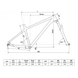 Rower górski Kellys Gibon 50 koła 27.5" 2024