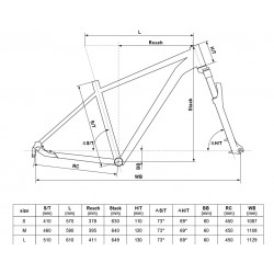 Rower górski Spider 80 koła 29" 2024