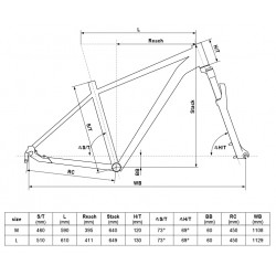 Rower górski Kellys Spider X80 Moonstone Grey koła 29" 2024