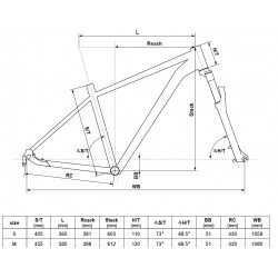 Rower górski Kellys Spider 30 czarny koła 27,5 2024