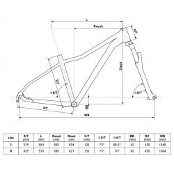 Rower górski Kellys Vanity 80 koła 27.5" 2024