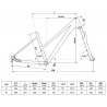 Rower crossowy KELLYS Pheebe 50 morski 2024