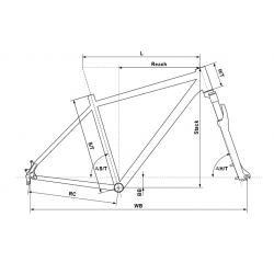 Rower crossowy KELLYS Cliff 90 Burzowy błękit 2024