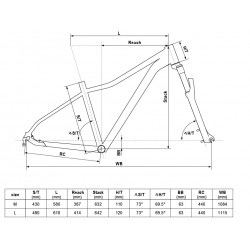 Rower górski KELLYS Vanity 30 Biały 29" 2024