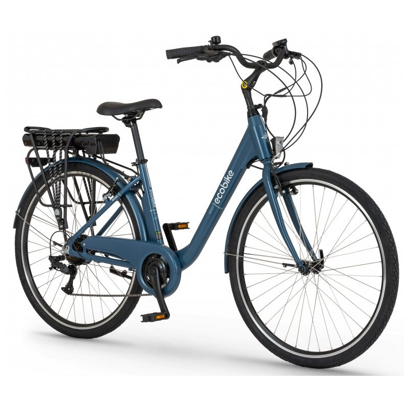 Rower elektryczny Ecobike Basic Petrol Blue Greenway 36V 11,6 Ah (417,6 Wh)