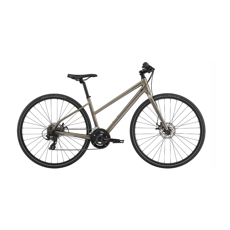 Rower crossowy damski Cannondale Quick 5 Remixte meteor gray