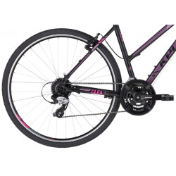 Rower crossowy Kellys Clea 30 czarny różowy 2024