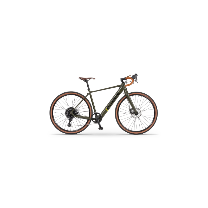 Lekki rower elektryczny gravel Ecobike Leśny 36V 9,7Ah (349,2Wh) 2024