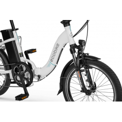 Rower elektryczny Ecobike Even 36V 14,5 Ah (522Wh) Biały 2024