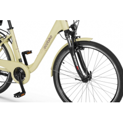 Rower elektryczny Ecobike beżowy 36V 17,5Ah (630Wh) 2024