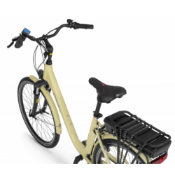 Rower elektryczny Ecobike beżowy 36V 11,6Ah (417,6Wh) 2024