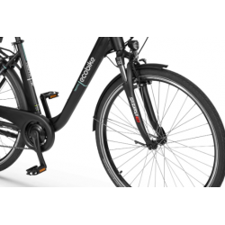 Rower elektryczny Ecobike Traffic czarny LG 36V 17,5Ah (630Wh) 2024