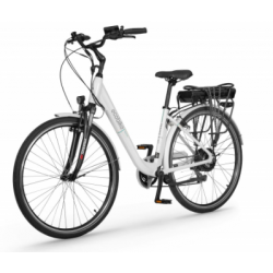 Rower elektryczny Ecobike Traffic biały Greenway 36V 11,6Ah (417,6Wh) 2024