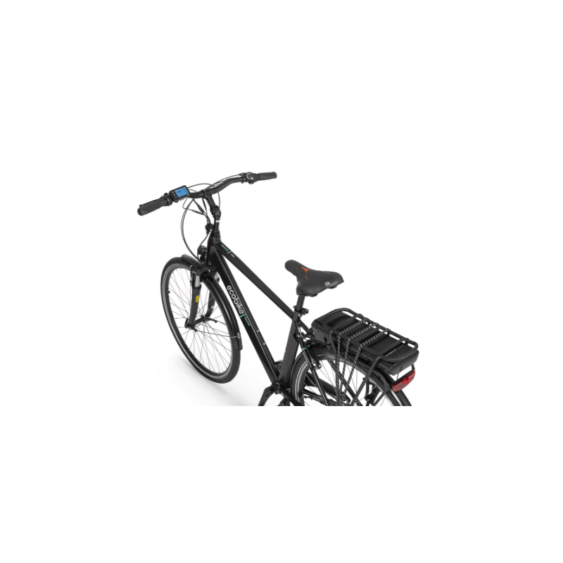 Rower elektryczny EcoBike Traffic M czarny LG 36V 17,5Ah (630Wh) 2024
