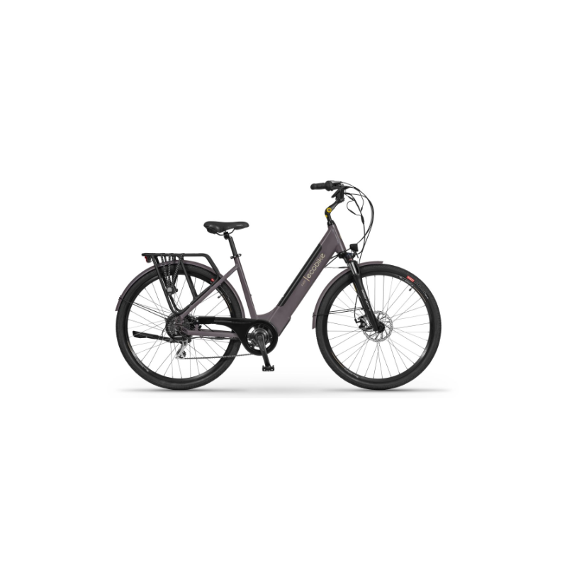 Rower elektryczny Ecobike X-City kawowy 36V 17,5Ah (630Wh) 2024