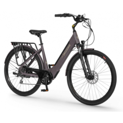 Rower elektryczny Ecobike X-City kawowy 36V 17,5Ah (630Wh) 2024