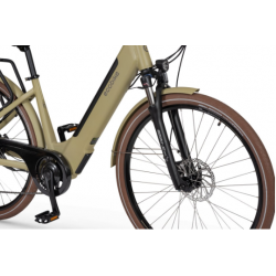 Rower elektryczny Ecobike X-City Cappuccino greenway 36V 14,5Ah (522Wh) 2024