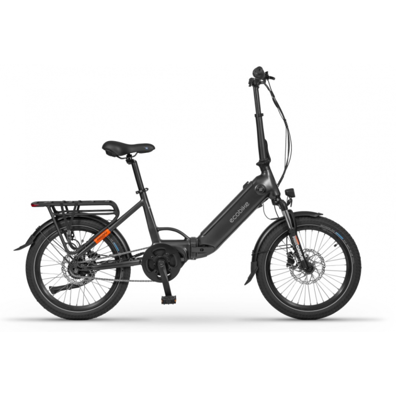 Rower elektryczny Ecobike Rhino Cruise 36V 14.5 Ah (504 Wh) Czarny 2024