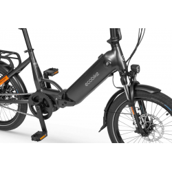 Rower elektryczny Ecobike Rhino Cruise 36V 14.5 Ah (504 Wh) Czarny 2024