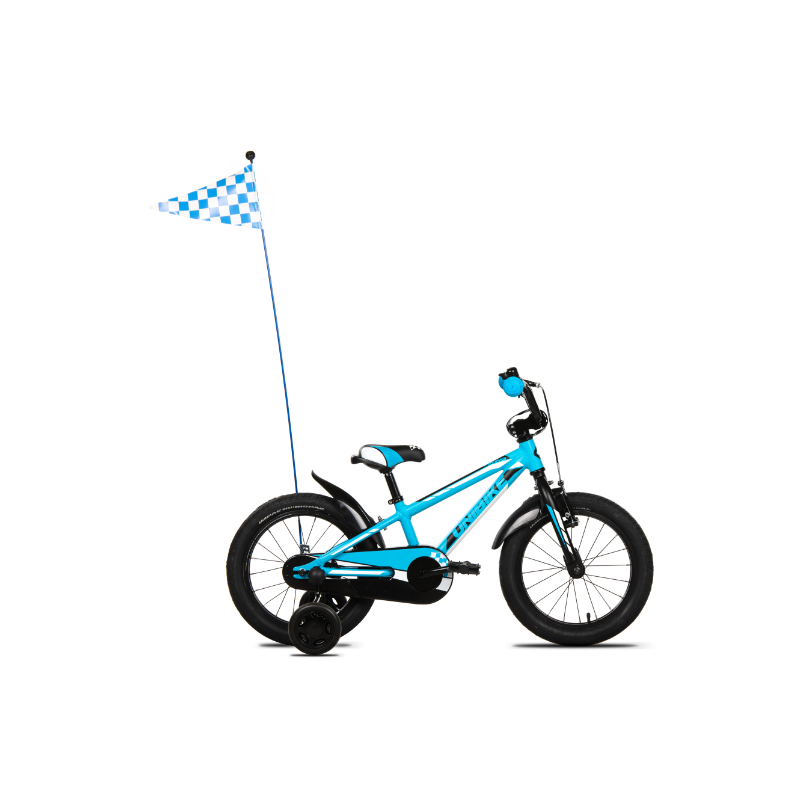 Rower dziecięcy Unibike Viking niebieski / czarny