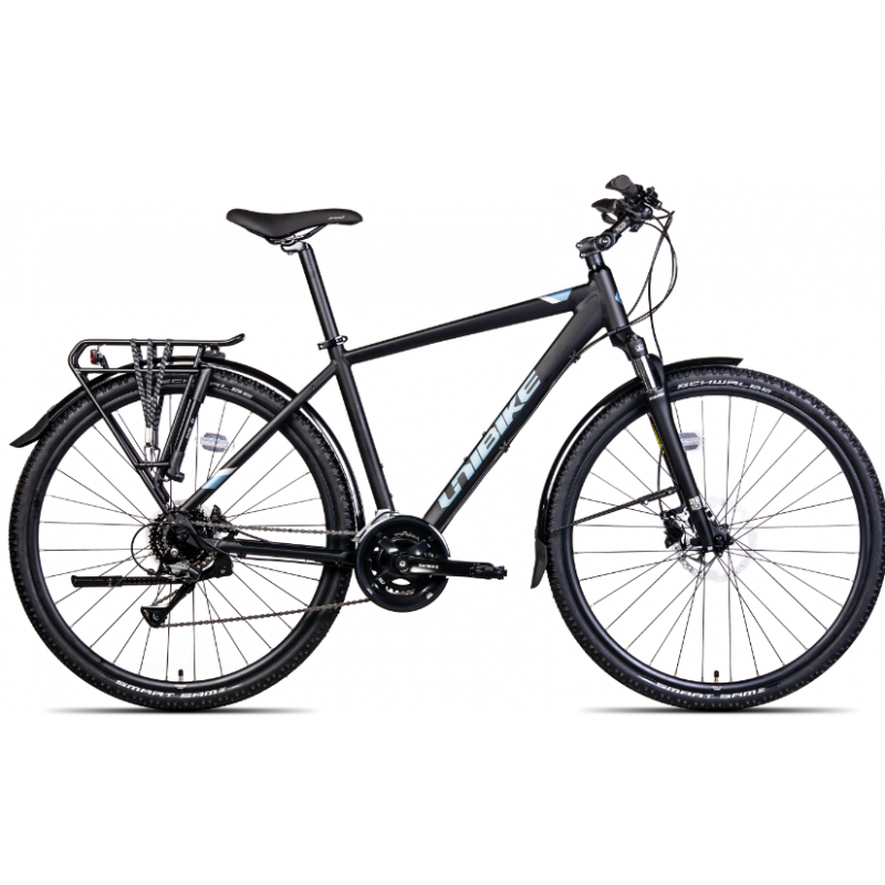 Rower crossowy Unibike Flash EQ GTS czarny 2024