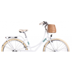 Rower turystyczny Unibike citizen 7 biały 2024