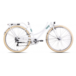 Rower turystyczny Unibike citizen 7 biały 2024