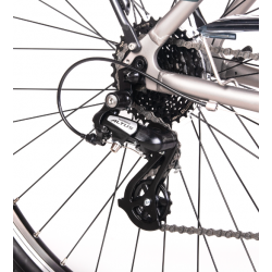 Rower turystyczny Unibike Vision LDS szampański 2024